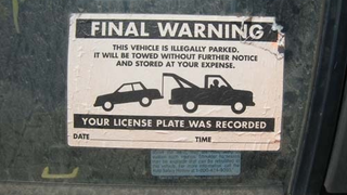 They Wouldn't Really Tow My Car, Would They?